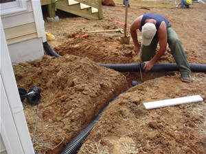 Down Spout Installation