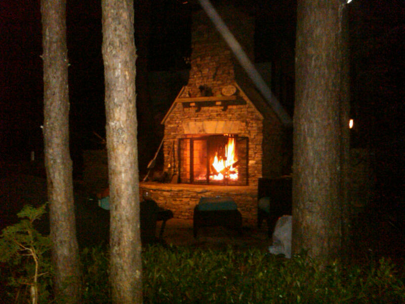 Outdorr Fireplace